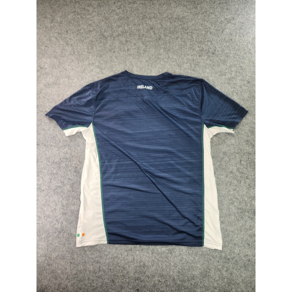 Lansdowne IRELAND Mens Large Rugby Shirt Short Sleeve Stretch Logo - Picture 8 of 12